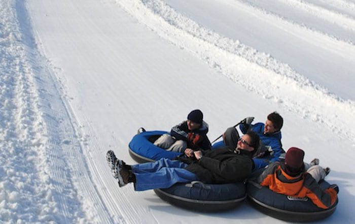 snow-tubing